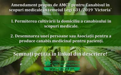 Amendament propus de AMCT pentru Canabis în scopuri medicale în temeiul Legi 339/2015